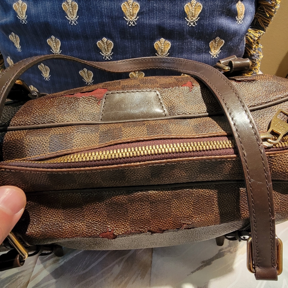 Louis Vuitton Damier Ebene Rivington Handbag PM - Picture 2 of 12